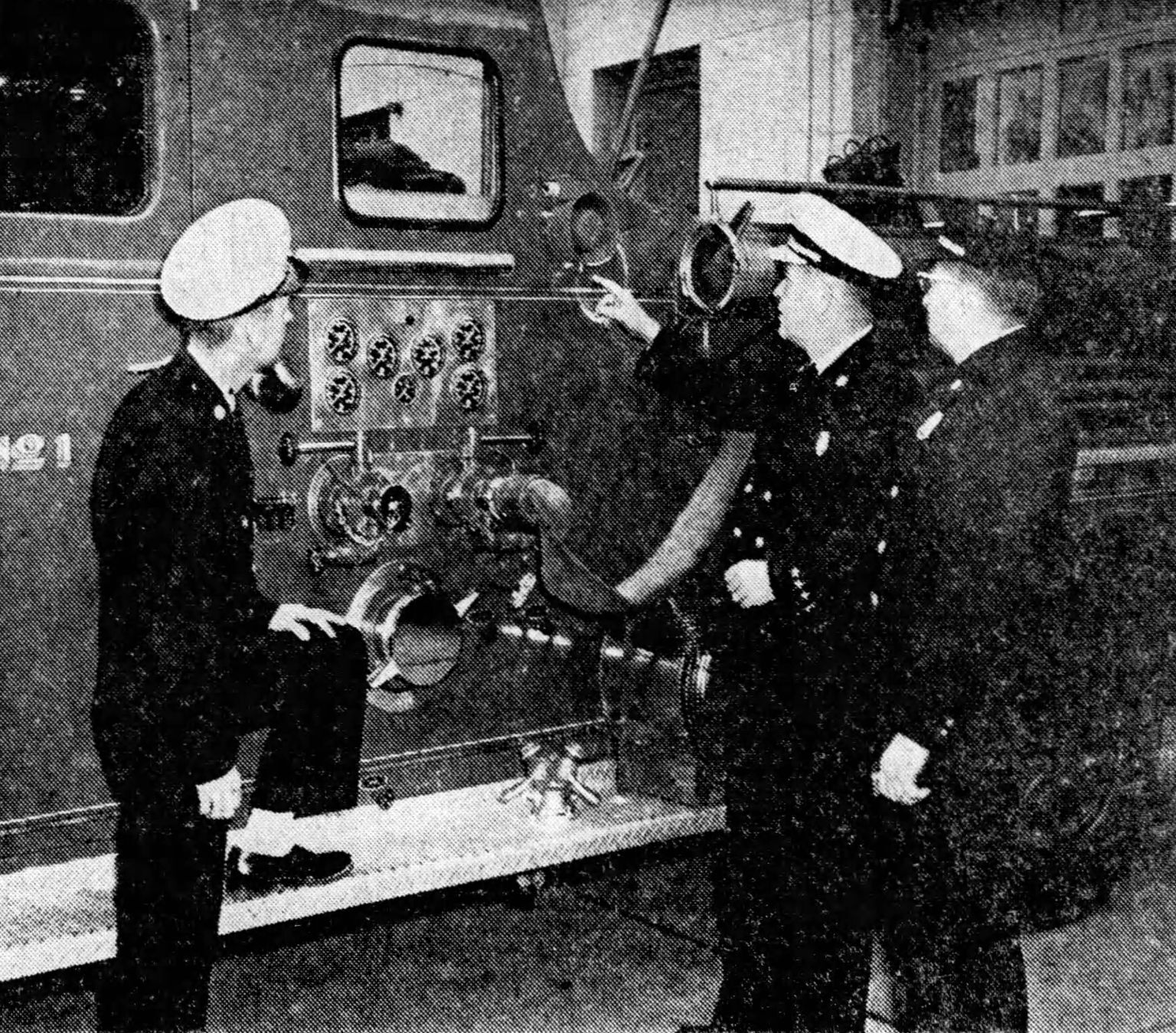 Billings firefighting equipment, 1958